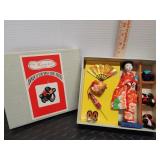 Vintage Japanese Katsuraningyo souvenir doll set