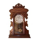 Antique Gingerbread Style Mantle Clock