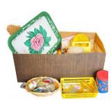 Vintage Misc. Table Linens, Cookie Cutters, etc.