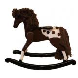 Vintage Child's Wood Rocking Horse