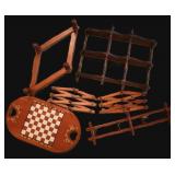 Wood Wall Hangers & Shelf