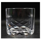 Signed Crystal Mini Vase / Toothpick Holder