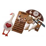 Goose & Duck Wood Wall Decor