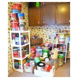 Large Collection of Food & Holiday Tins