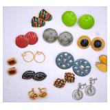 Clip-On Costume Jewelry Earrings