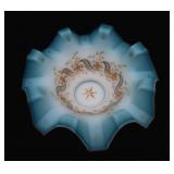 Antique Satin Glass Bride Bowl