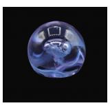 Signed Art Glass Paperweight