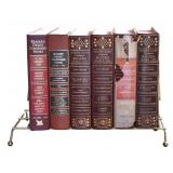 Group of Vintage Readers Digest Books & Book Stand