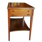 Vintage One-drawer Side Table
