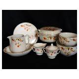 8 Pcs Hall China Autumn Leaf