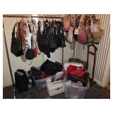 Large Collection of Lady's Handbags & Travel Cases