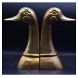 Canada Goose / Duck Brass Bookends