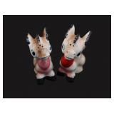 Vntg Kitchsy Donkey S&P