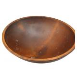 Large Wooden Dough Bowl