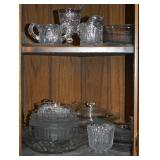 Contents of Cabinets - Glassware
