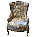 Louis XV Style Floral Armchair