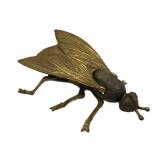 Vintage Italian Brass Fly / Bee  Ashtray