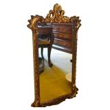 Vintage Hollywood Regency Wall Mirror