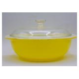 Vintage Yellow Pyrex 1.5 qt. Casserole Bowl Dish