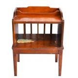 Vintage Magazine Side Table