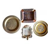 Group of Vintage Ashtrays & Souvenir Dishes