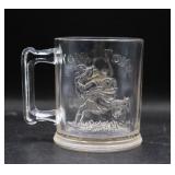 Vintage Child's Glass Mug w/ Humpty Dumpty