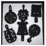 Vintage Cast Iron Trivets