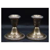 Gorham Weighted Sterling Silver Candle Stick