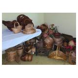 Very Large Group of Baskets of All Types