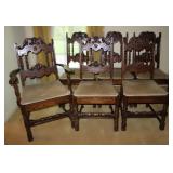 Set of Vintage Dining Chairs
