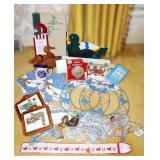 Group of Vintage Duck / Goose Decor