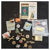 Collection of Memoribilia Pins