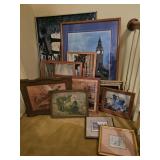 Group of Assorted Wall Art