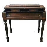Antique Spinet Writing Desk