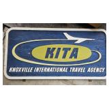 Knox International Travel Agency Business Sign