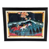 Carol Bowles Apache Canyon Singed Lithograph