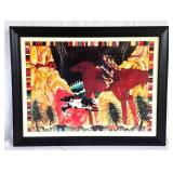 Carol Bowles Before the Storm Singed Lithograph