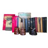 Antiqe Religious Hymnal Books, Folk Song Book +