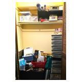 Contents of Hall Closet - Games, Organizers +