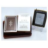 Vintage Sealed Zippo Playing Cards & Zippo Lighter