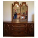 Vintage Dresser w/ Matching Mirror