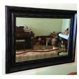 Black Frame Wall Mirror