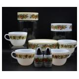 Pyrex Spice of Life Canisters, Mugs & S&P