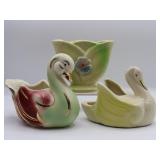 Vintage Swan Planters +