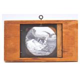Antique Magic Lantern Slide Tales of Vigilance