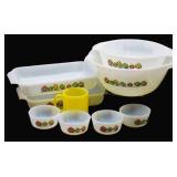 Fire King Summerfield Mixing Bowls, Pans, Souffles
