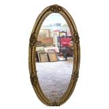 Antique / Vintage Oval Frame Mirror