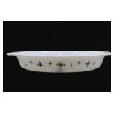 Pyrex Black Compass Divided dish