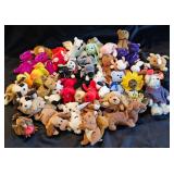 Group of TY Beanie Babies & More