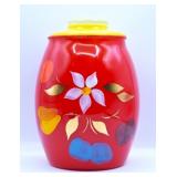 1950s Bartlett-Collins Gay-Fad Canister Jar w/ Lid